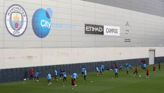 Manchester City Training Session – City Football Academy