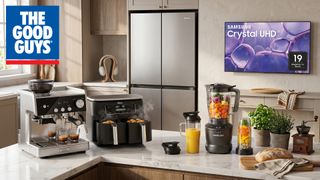 Various products in a kitchen environment