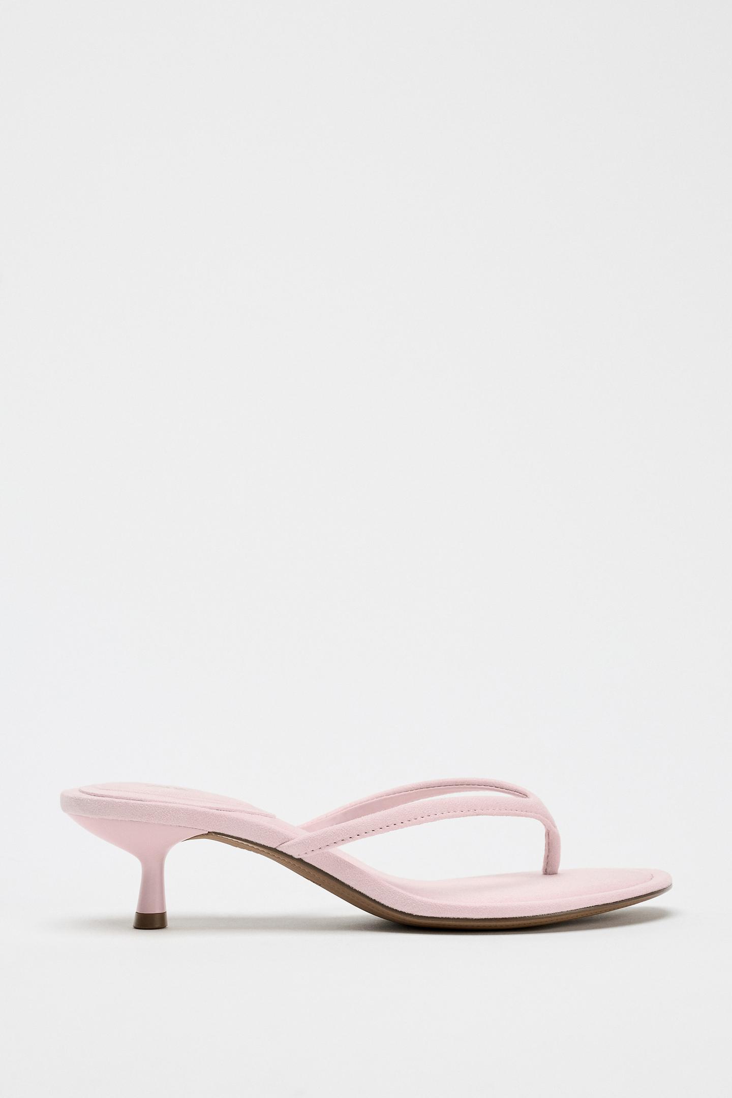 ZARA, Kitten Soft Effect Sandal