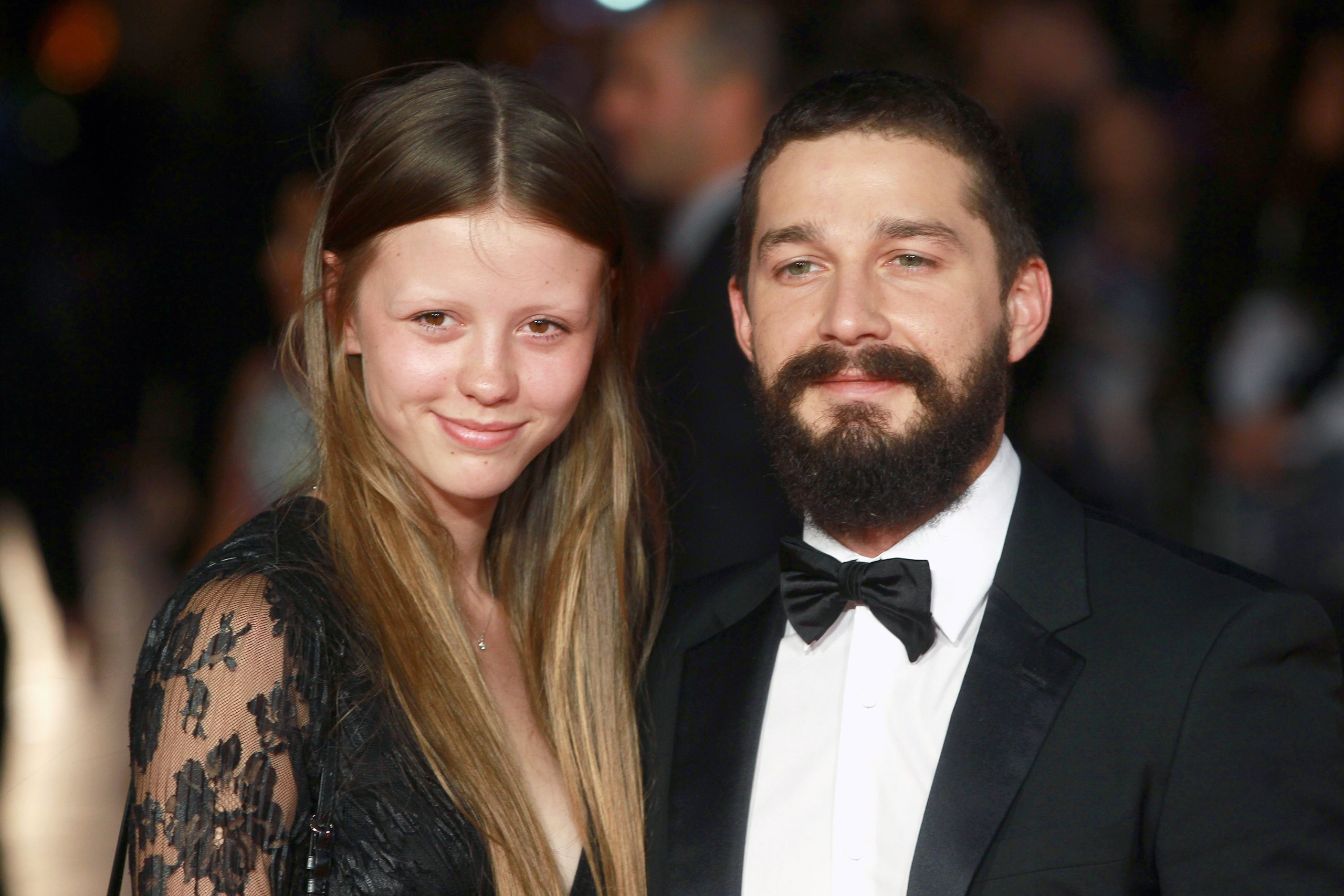 Mia Goth and ex husband Shia LaBeouf