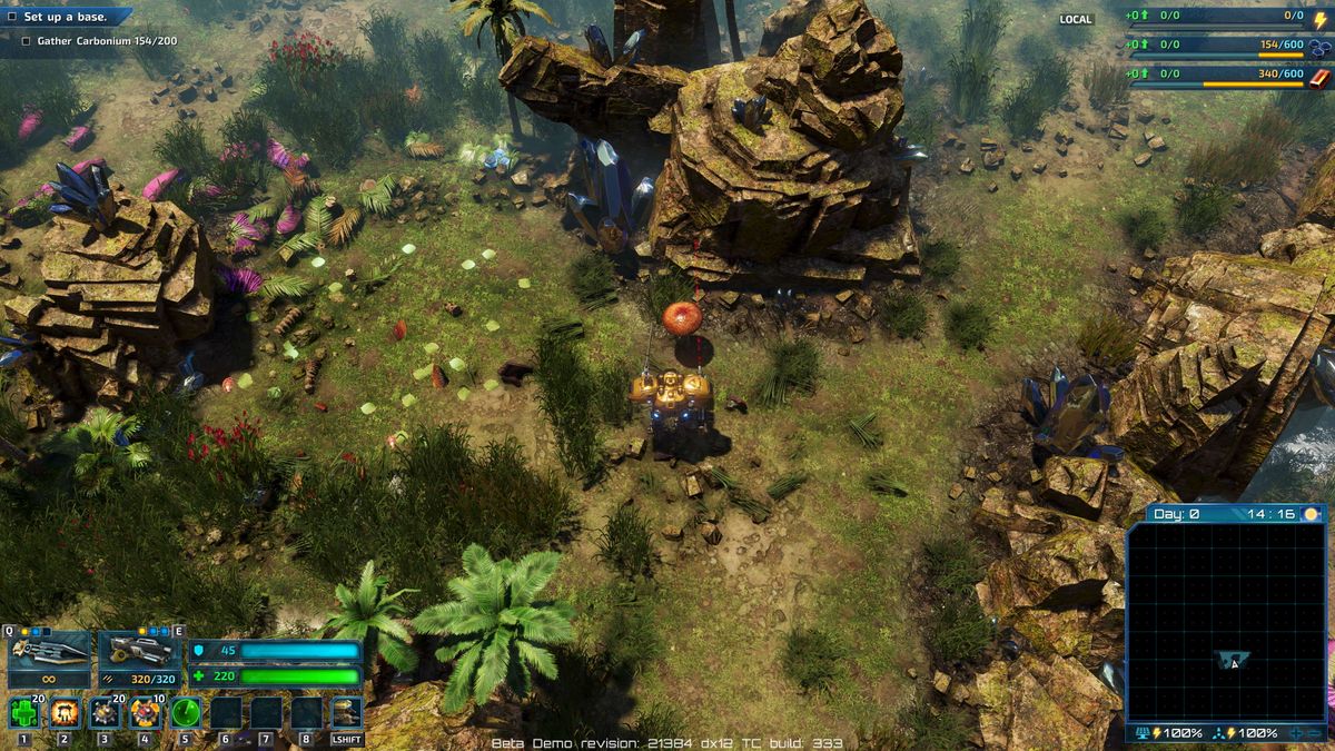 FidelityFX Super Resolution comparison in Riftbreaker