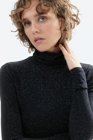 Turtleneck Top