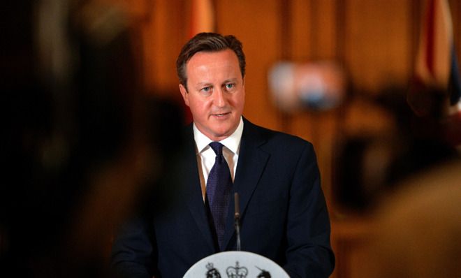 British Prime Minister David Cameron