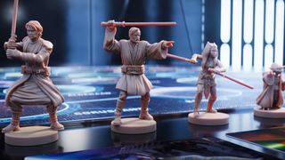 Star Wars: The Clone Wars board game miniatures