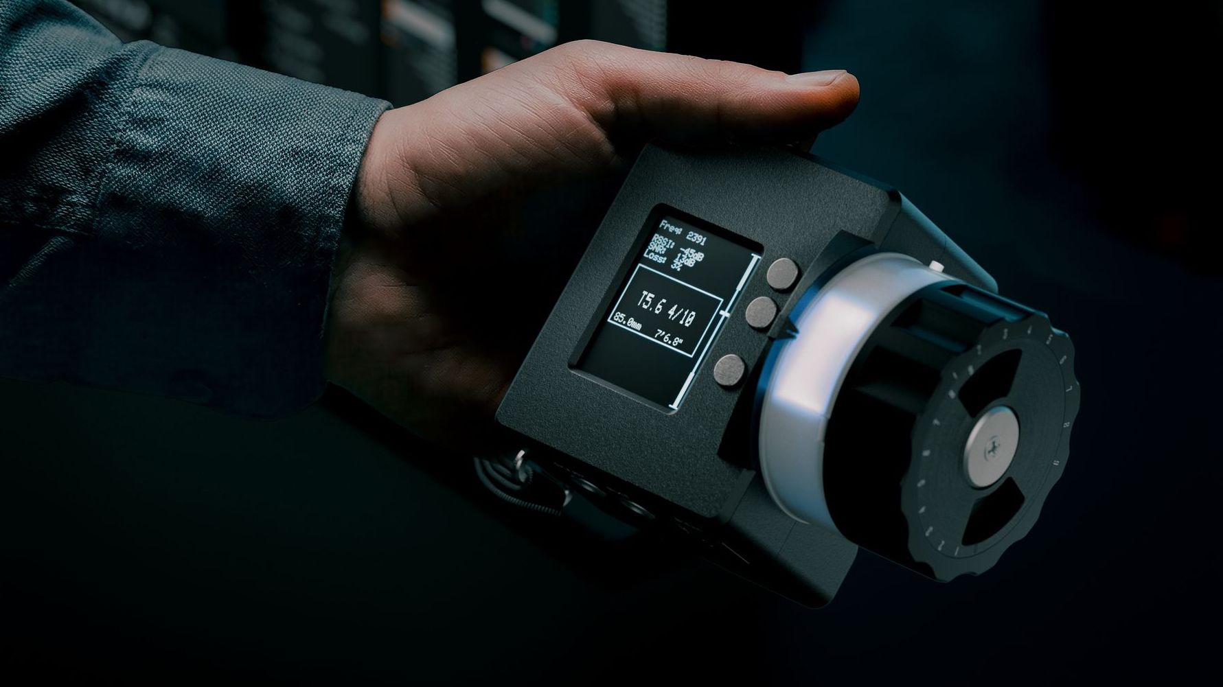 DCS Lens Link allows cinematographers to control cameras on cranes, car rigs, and more from up to a mile away