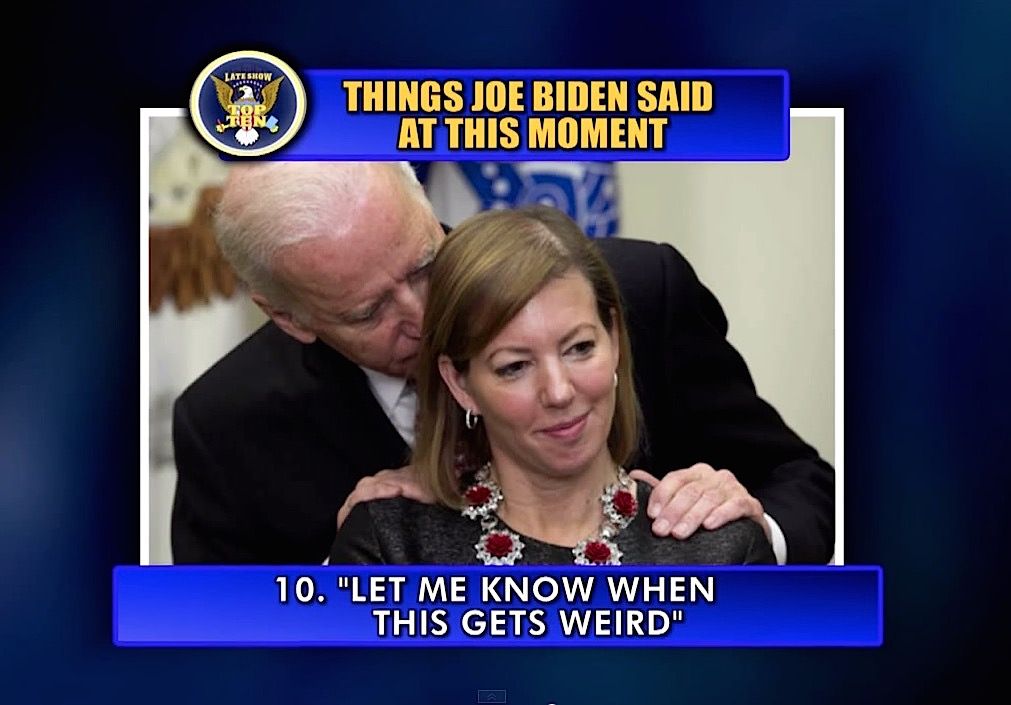 David Letterman mocks Joe Biden&amp;#039;s smooth moves