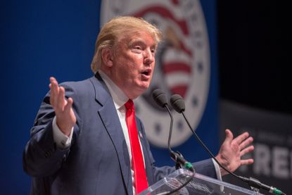 Donald Trump says he will tell us if he is running for president today