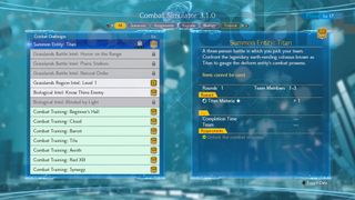 Final Fantasy 7 Rebirth tips - use the Combat Simulator