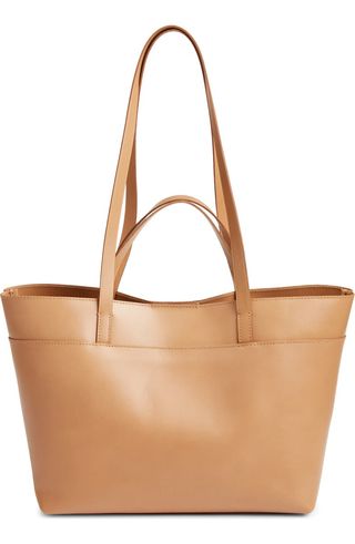 Medium Essentials Leather East/west Tote