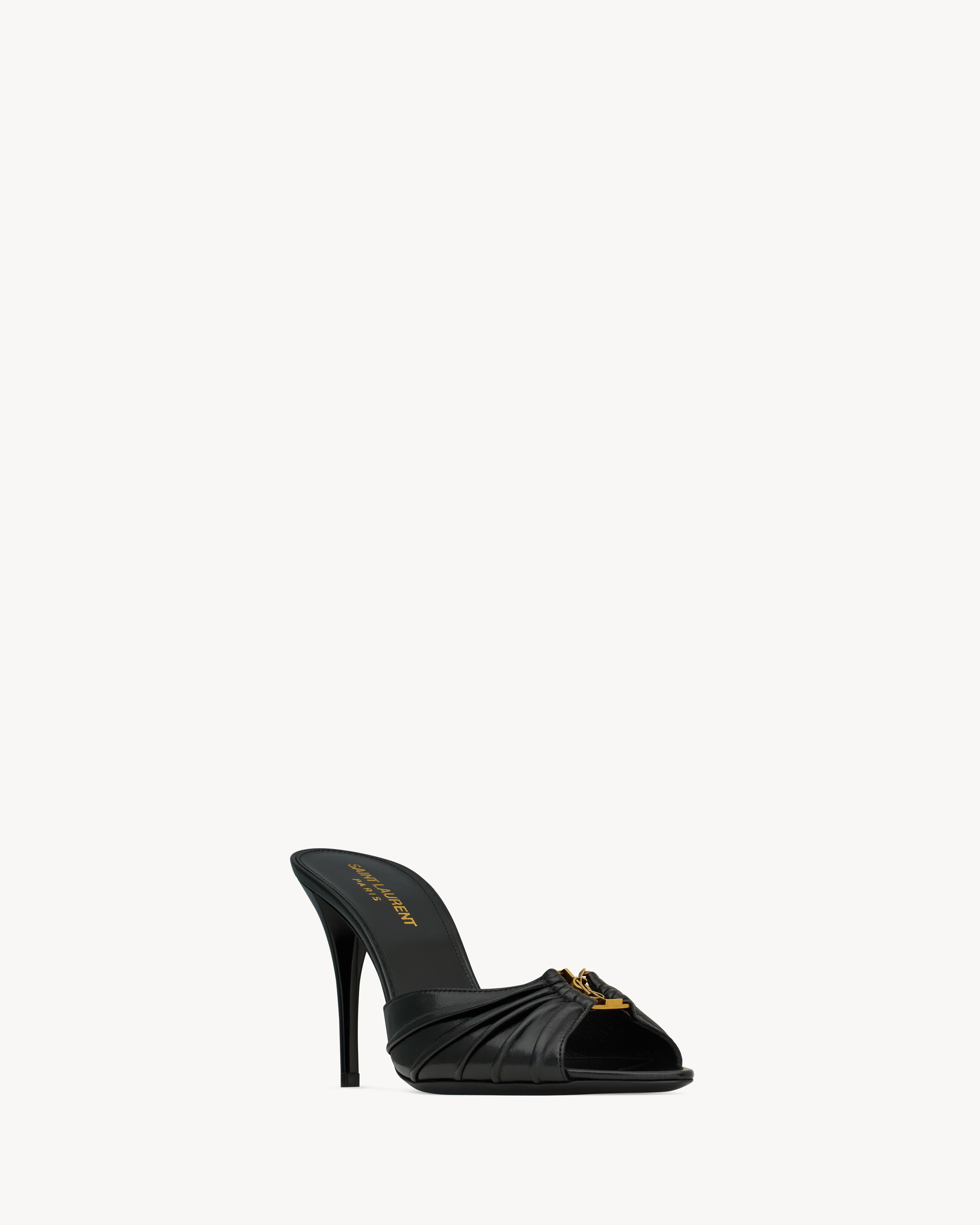 Babylone Mules in Smooth Leather