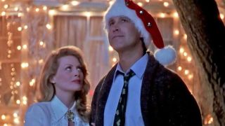 Ellen (Beverly D'Angelo) and Clark Griswold (Chevy Chase) in National Lampoon's Christmas Vacation