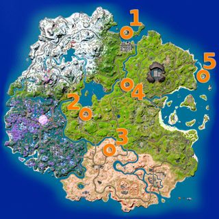 Fortnite find the coolest person on the island mirror locations quest