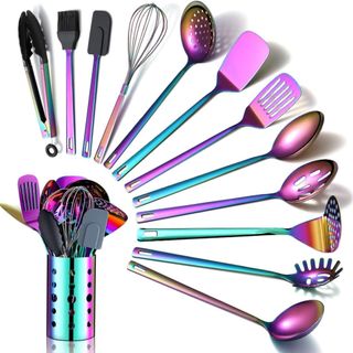rainbow stainless steel kitchen utensils with blue and purple.jpg
