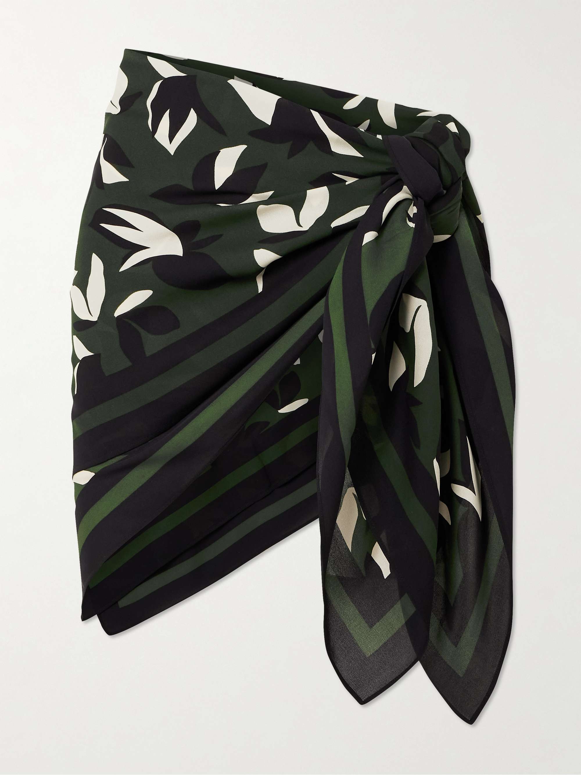 Printed Silk-Georgette Pareo