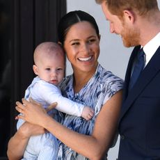 Prince Archie appears in Meghan Markle's latest Instagram Story where he's shown helping to water the garden, and baby Archie is held by Meghan Markle as Prince Harry smiles