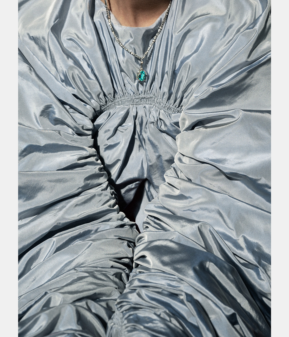 woman wearing high jewellery