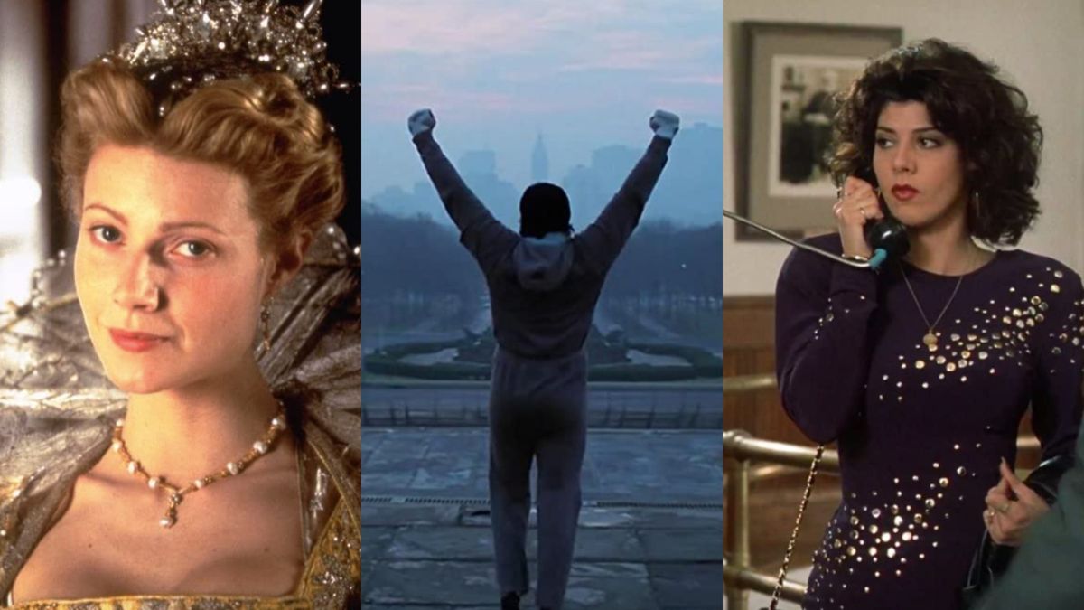 Shakespeare in Love, Rocky, My Cousin Vinny