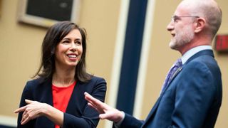 FCC members Jessica Rosenworcel and Brendan Carr