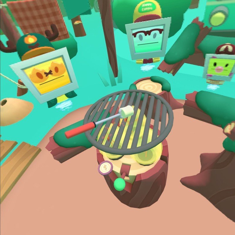 Vacation Simulator on the Oculus Quest