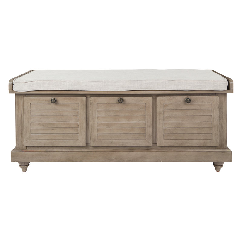 Highland Dunes Almira Flip Top Storage Bench & Reviews | Wayfair