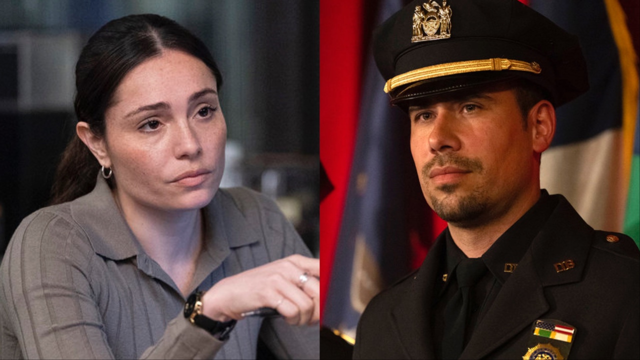 Detective Silva and Detective Velasco in Law & Order: SVU Season 26