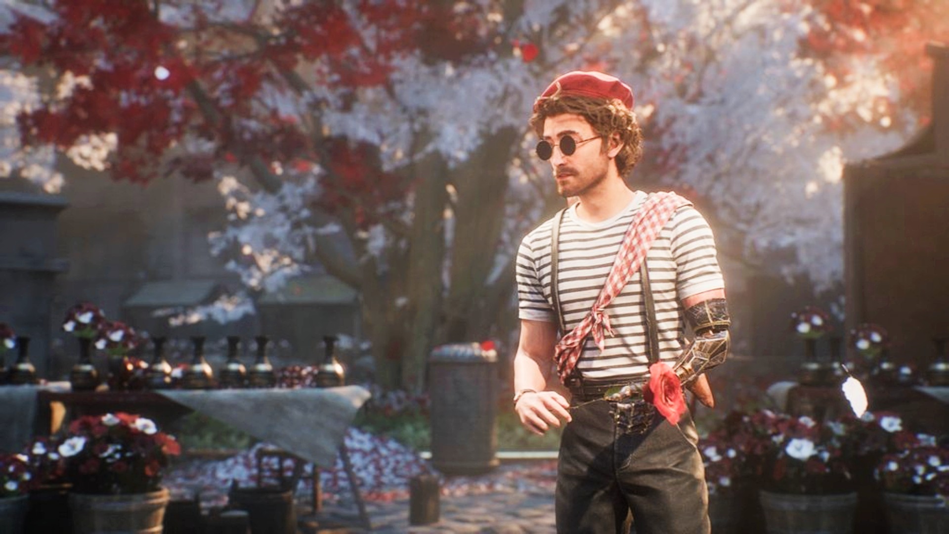 Clair Obscur: Expedition 33&#039;s Gustave in a French-inspired outfit