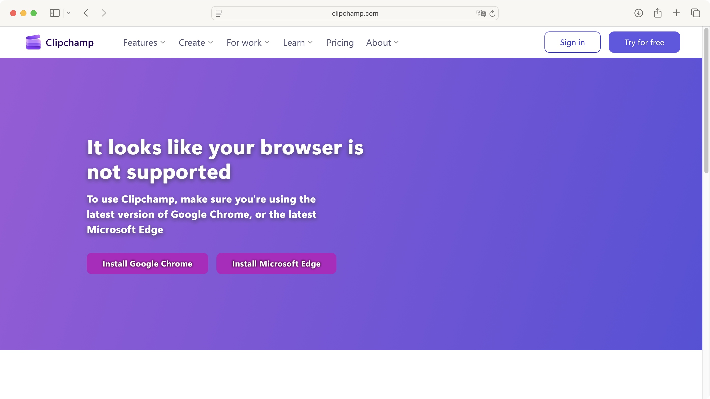 Using Microsoft Clipchamp to edit videos during our review