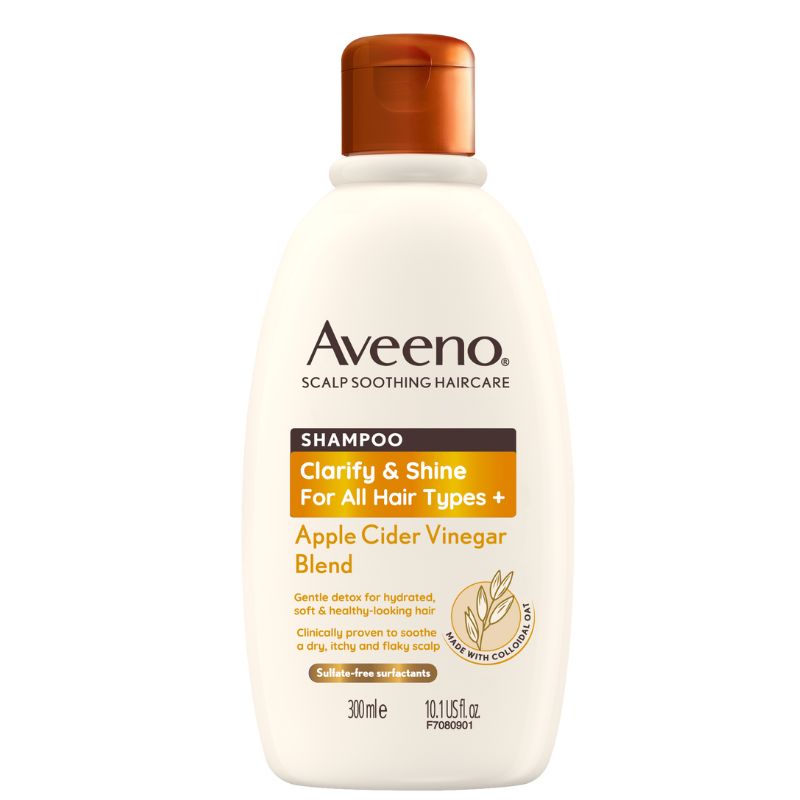 Aveeno Clarify &amp;amp; Shine Apple Cider Vinegar Blend Shampoo