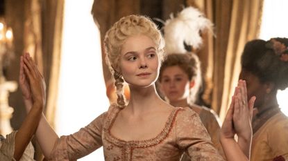 THE GREAT, Catherine the Great played by Elle Fanning, Moscow Mule, (Season 1, ep. 104, aired May 15, 2020)