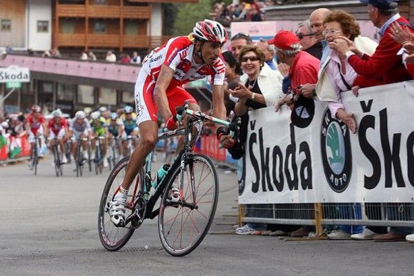 Mauricio Soler (Barloworld) attacked inside of two kilometres to go and nearly pulled off the stage win.