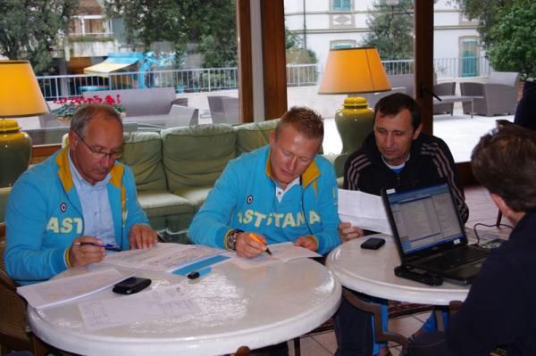 Alexandre Vinokourov finalises plans for next season