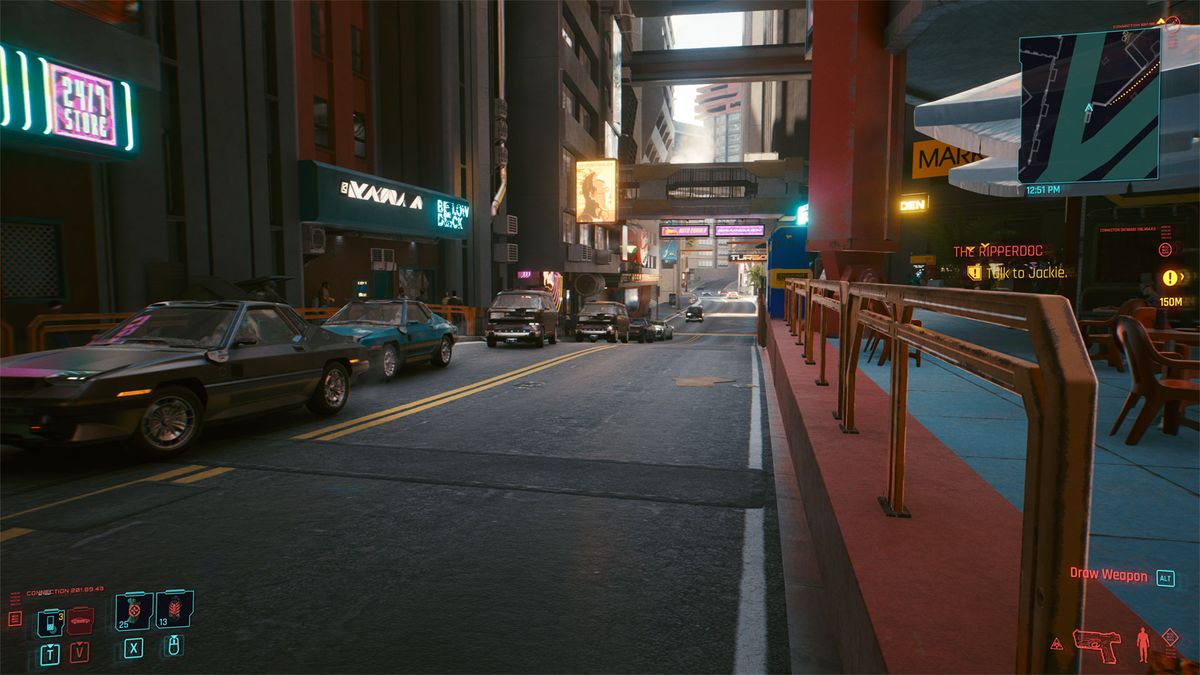 Cyberpunk 2077 screen shots and image quality comparisons