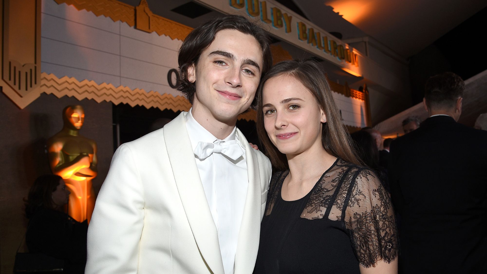 Timoth&amp;eacute;e Chalamet and Pauline Chalamet