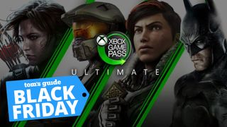 xbox game pas sultimate banner with black friday deal tag