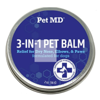 Pet MD Paw Balm 3-in-1 Nose/Snout &amp; Elbow Moisturizer &amp; Paw Protectors Paw Wax