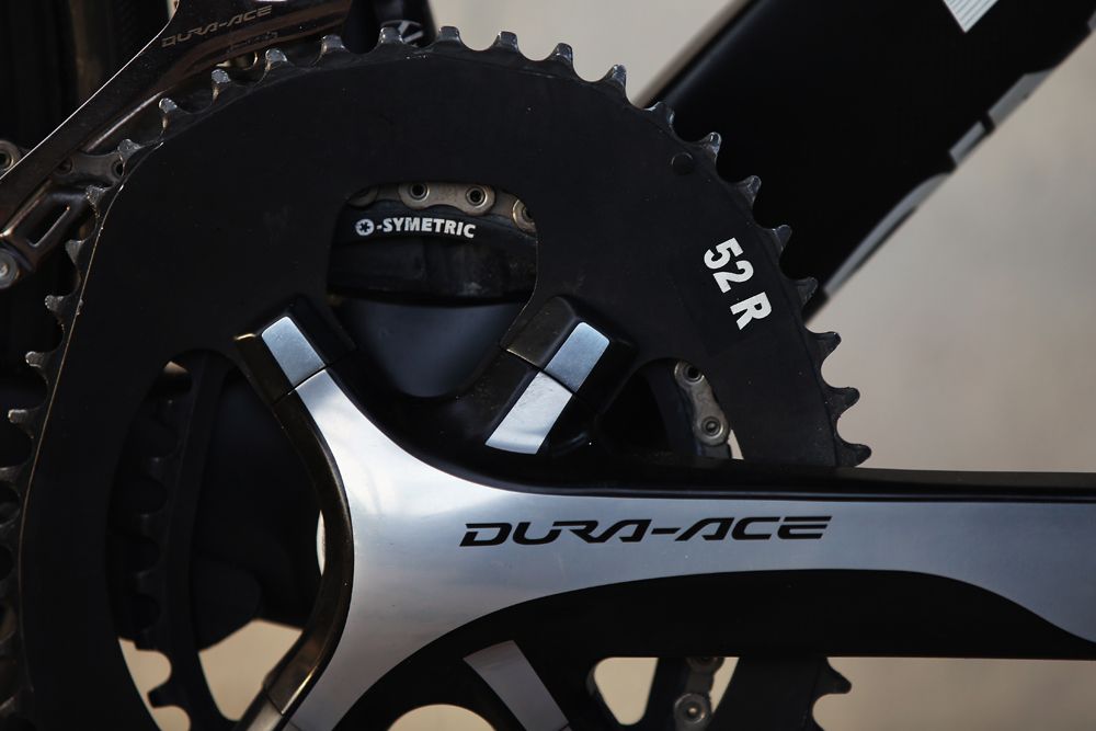 O.Symetric rings on Shimano 175mm cranks