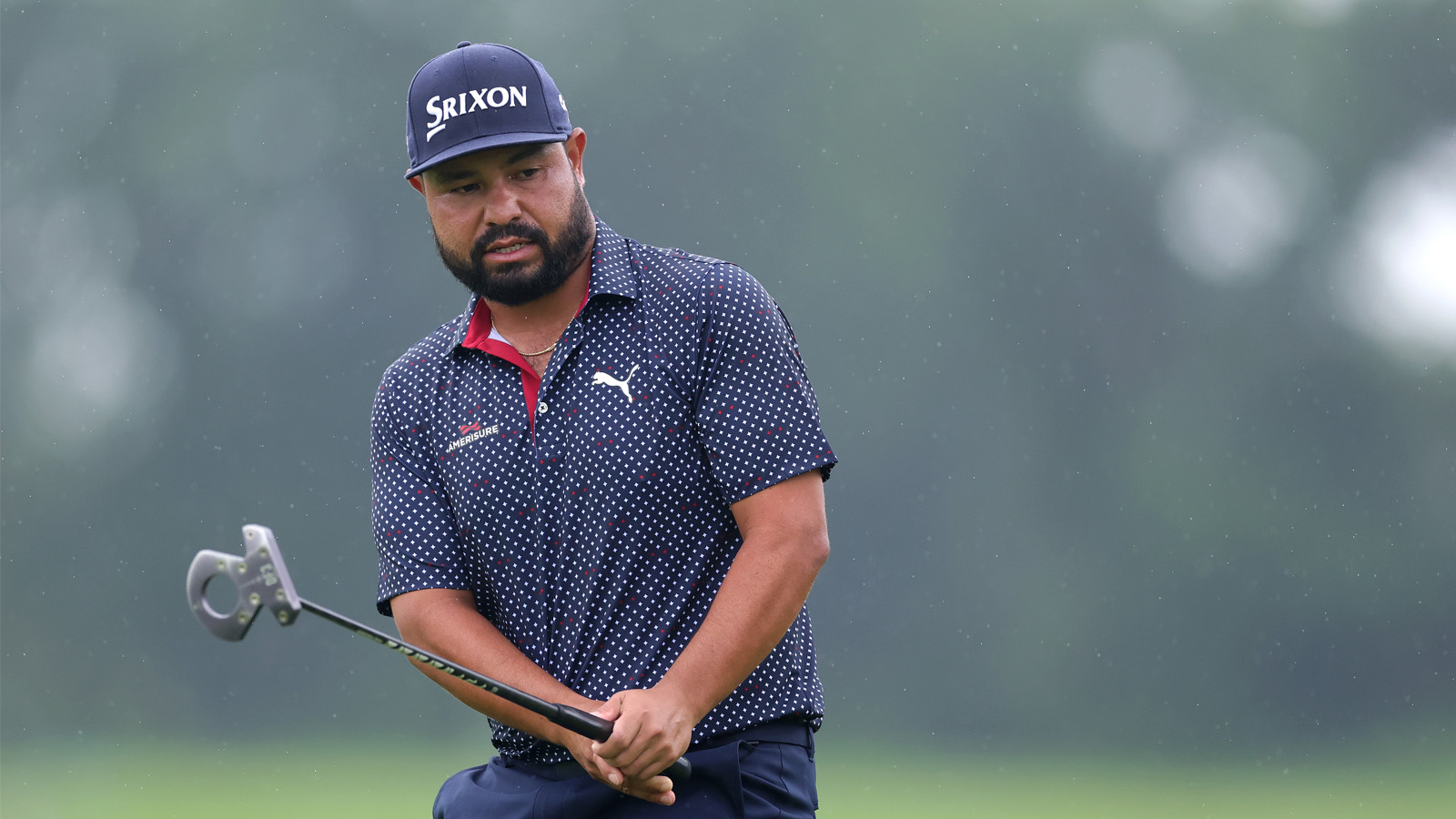 J.J. Spaun using his L.A.B. Golf DF3