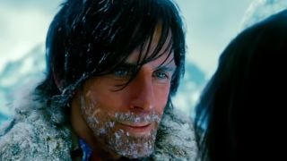 Ben Stiller with snow in his beard in The Secret Life of Walter Mitty