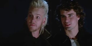 Kiefer Sutherland and Jason Patric in The Lost Boys