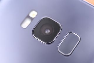 The Galaxy S8's 12-megapixel camera, up close