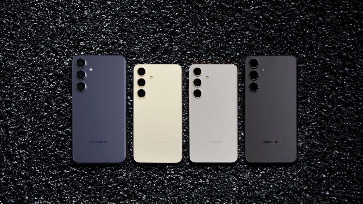 Samsung Galaxy S24 (128GB) Smartphone marble gray