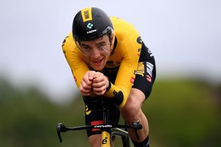 Michel Hessmann at the 2023 Giro d'Italia