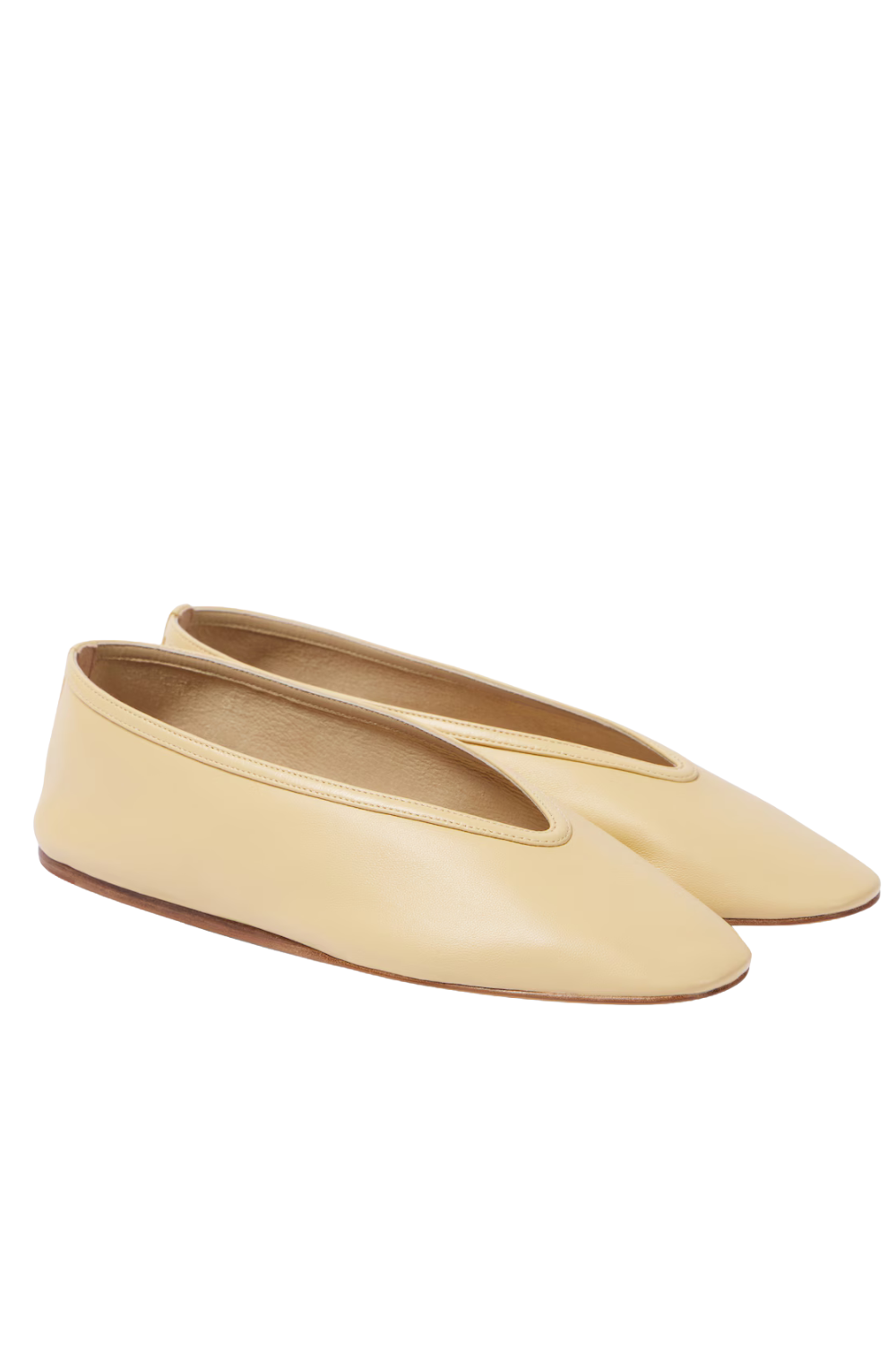 Le Monde Beryl, Luna leather ballet flats