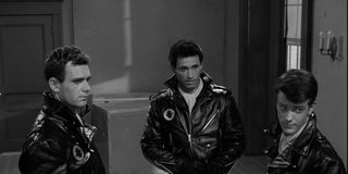 Tough Guys in Black Leather Jackets