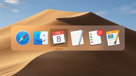 An image of macOS&rsquo;s app switcher.