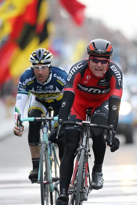 Van Avermaet took second behind Bozic