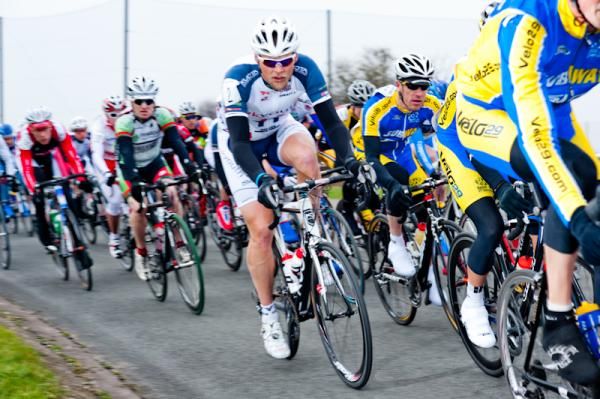 Magnus Backstedt works in support of the team.