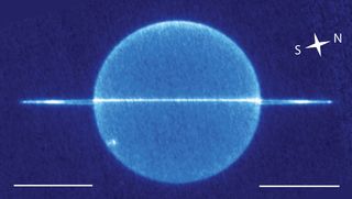 Rare View Captured of Rings Around Uranus 