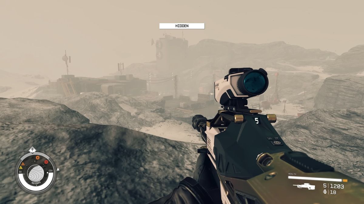 In-game screenshot of Starfield gameplay