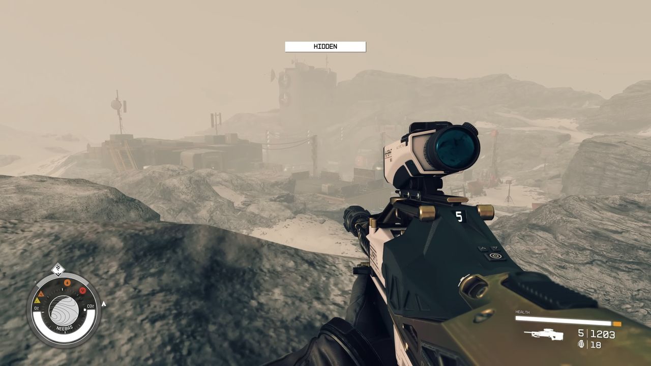 In-game screenshot of Starfield gameplay